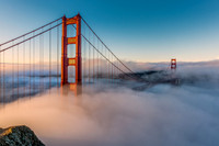 The Bridge Above The Fog, Golden Gate Bridge