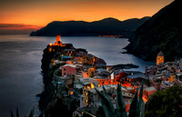 Vernazza, Cinque Terre, At Sunset