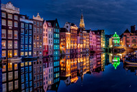 Lights of Damrak, Amsterdam