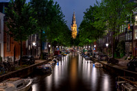Walking the Canals At Night, Amsterdam