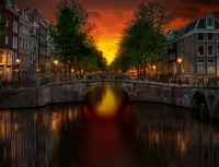 Red Sky, Amsterdam